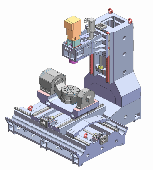 极智时代 澎湃开启——立式摇篮五轴加工中心V550U - 聚焦CNC - 2